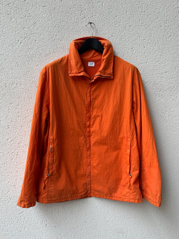 (L) CP Company Orange Light Technical Jacket