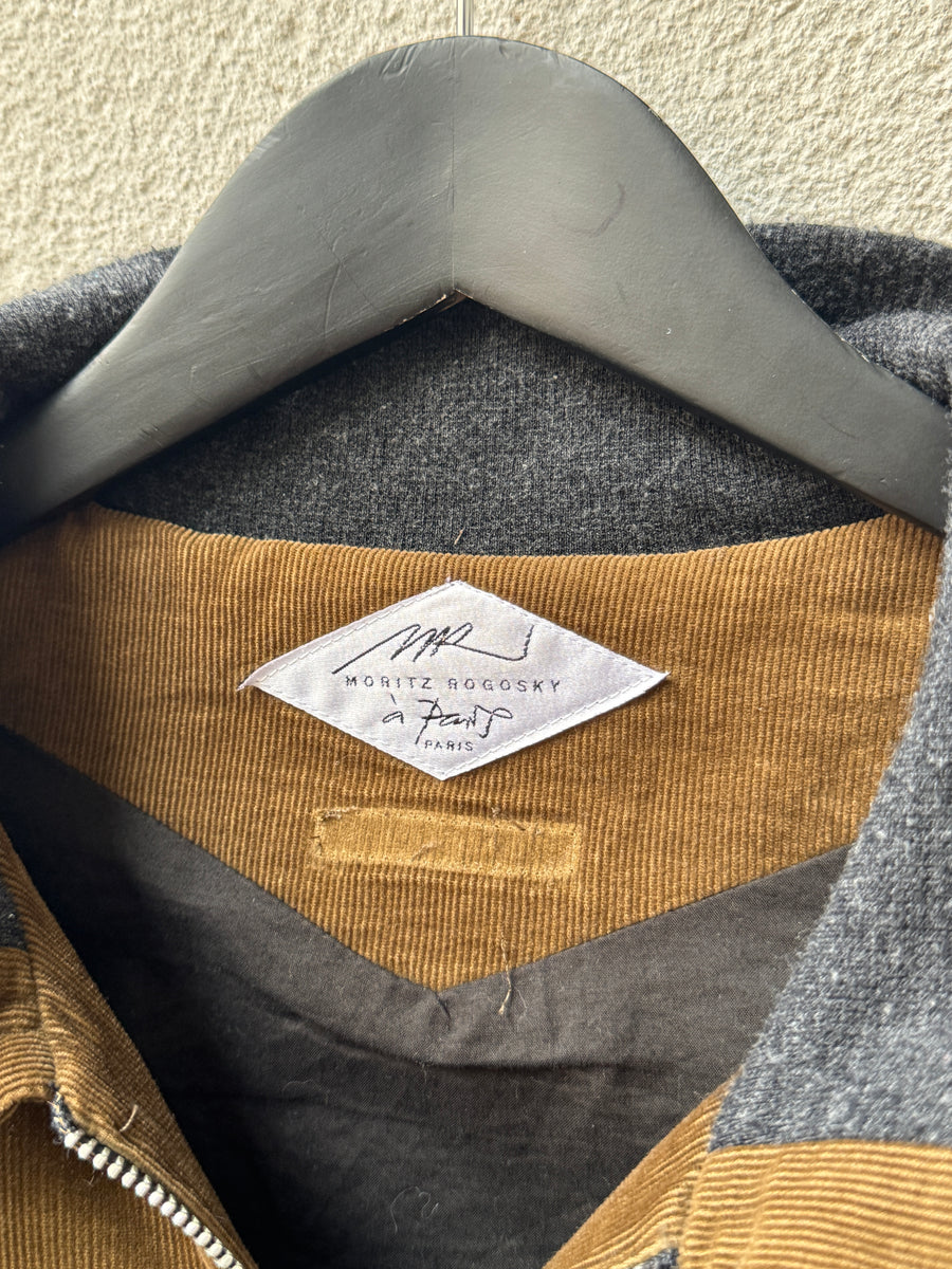 (M) SS2001 Moritz Rogosky Two Tone Corduroy Blouson
