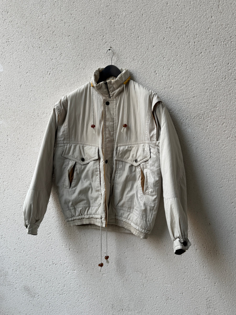 (XL) 1980s Canda Toggle Textured Bomber