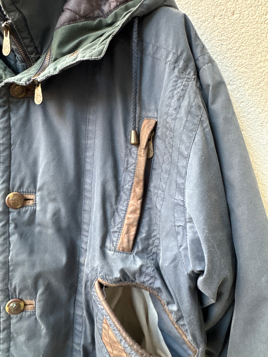 (L) 1980s Made In England Weathered Bomber