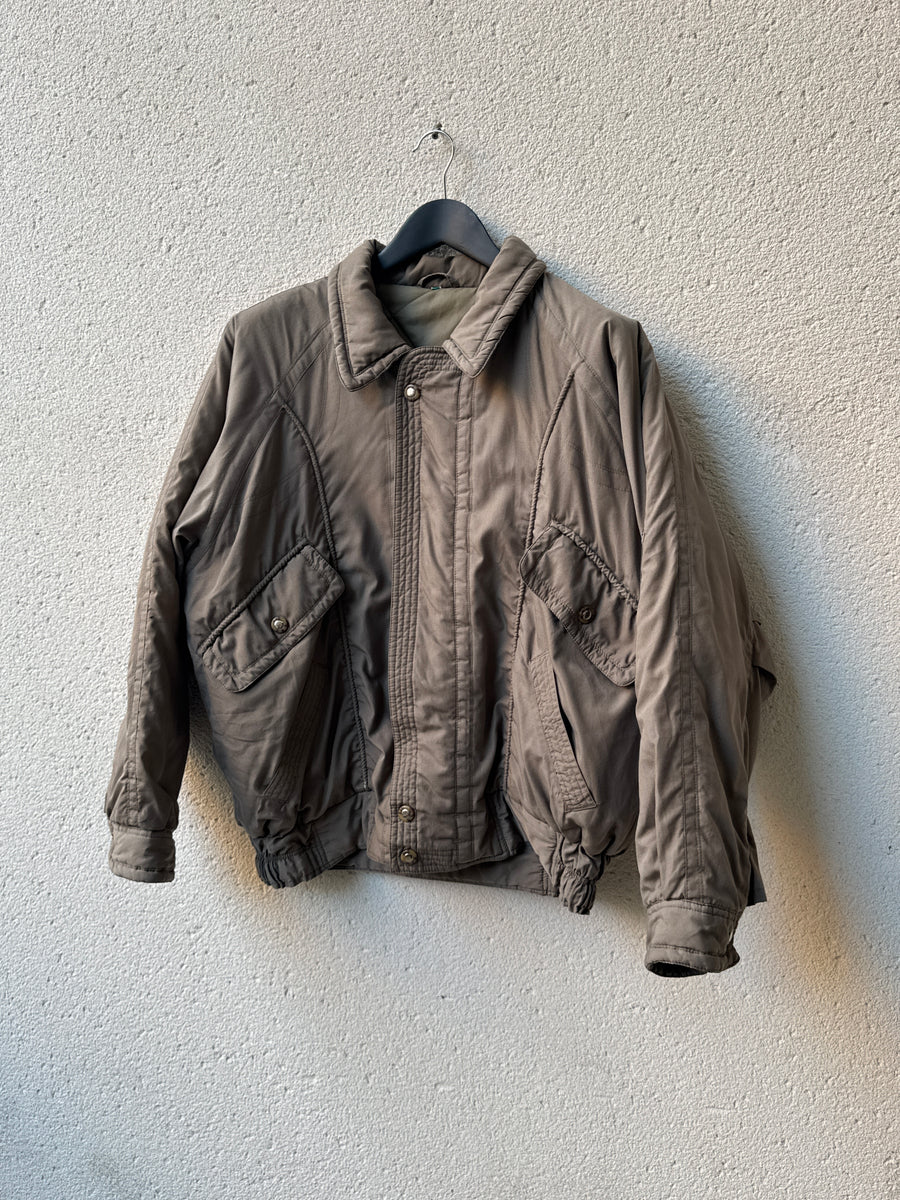 (XL) 1980s Canda Padded Flight Blouson