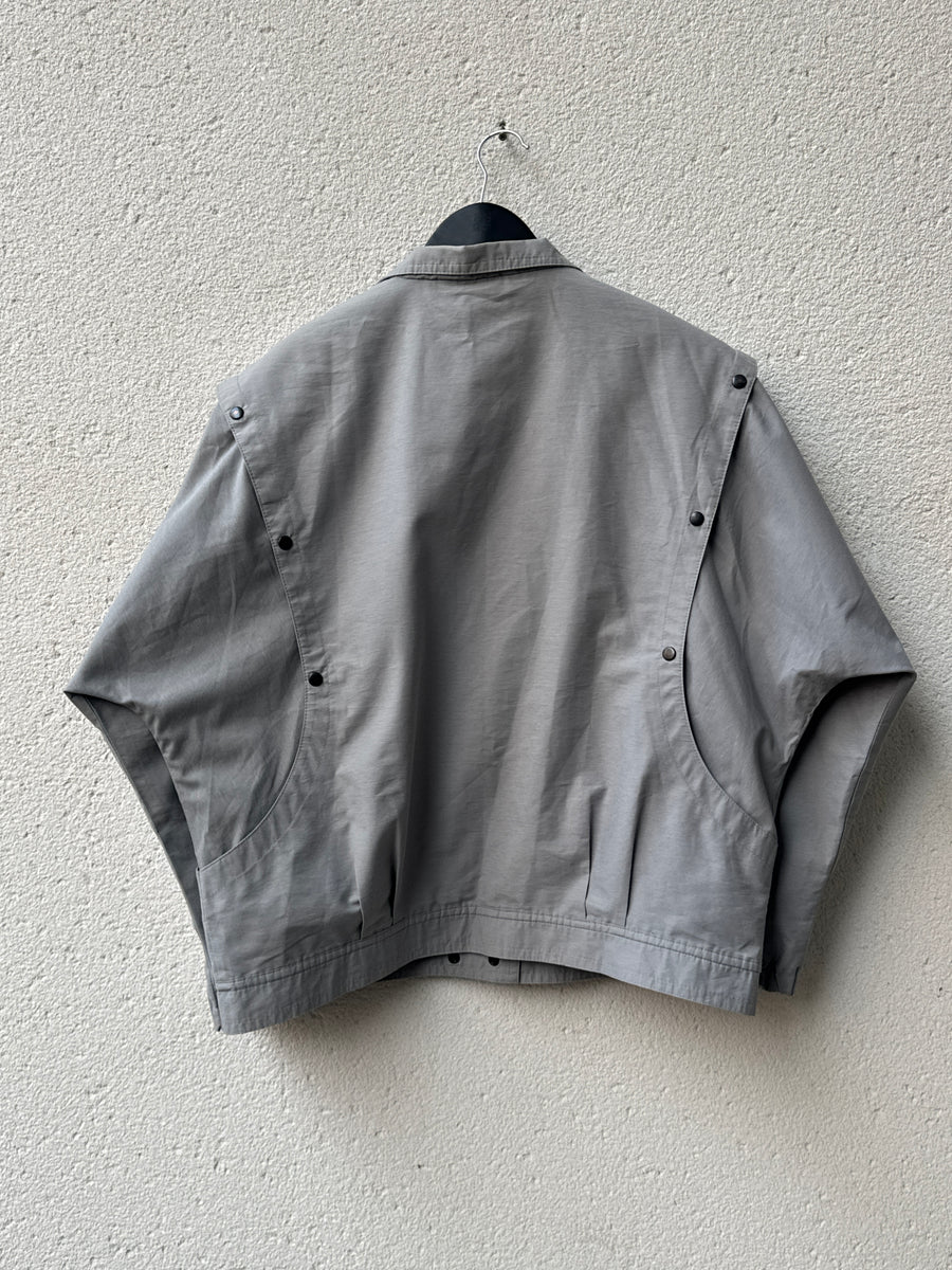 (L) 1980s Canda Boxy Popper Jacket