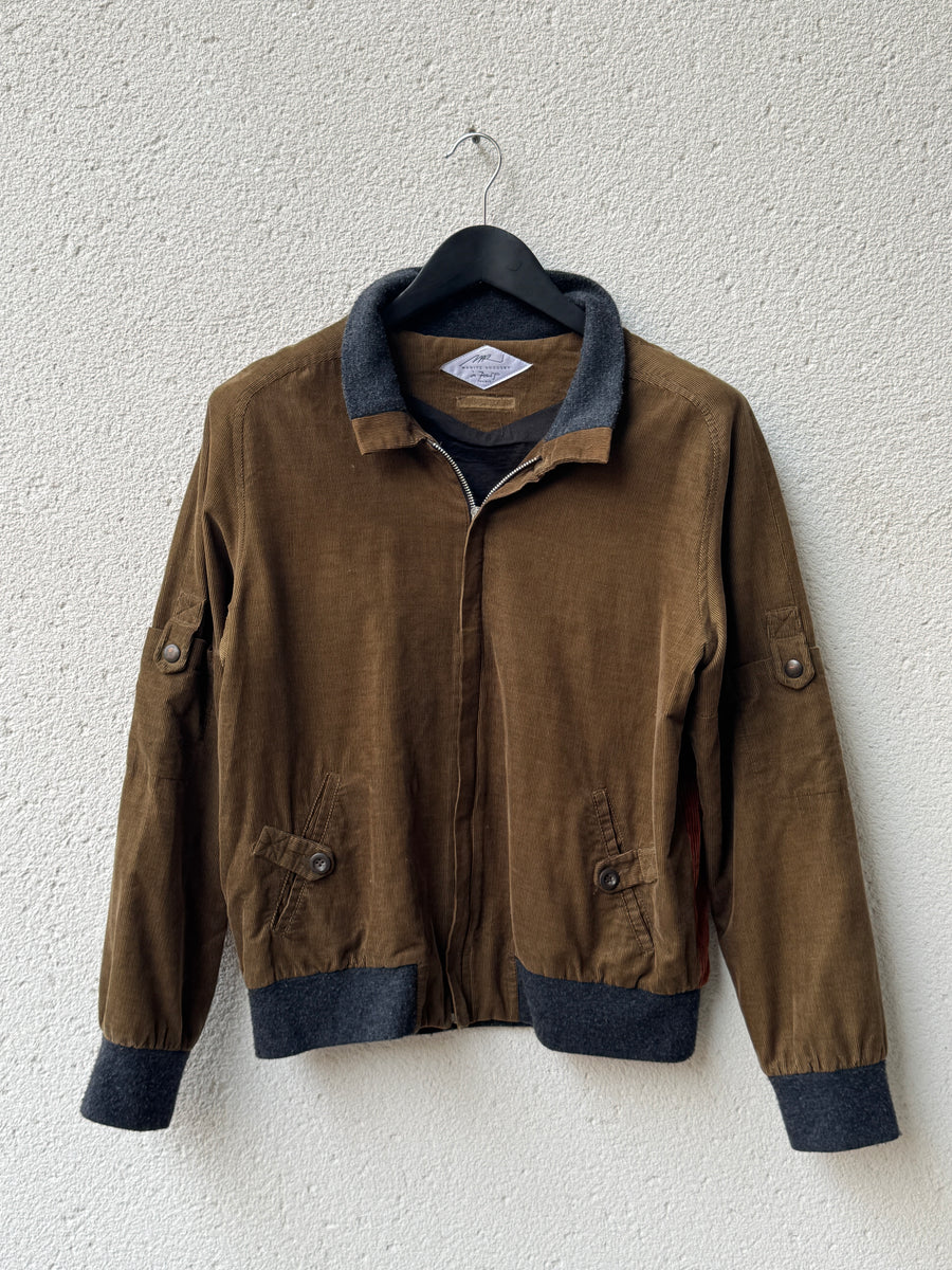 (M) SS2001 Moritz Rogosky Two Tone Corduroy Blouson