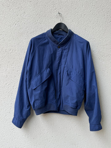 (M) 1980s Devred Washed Blue Blouson