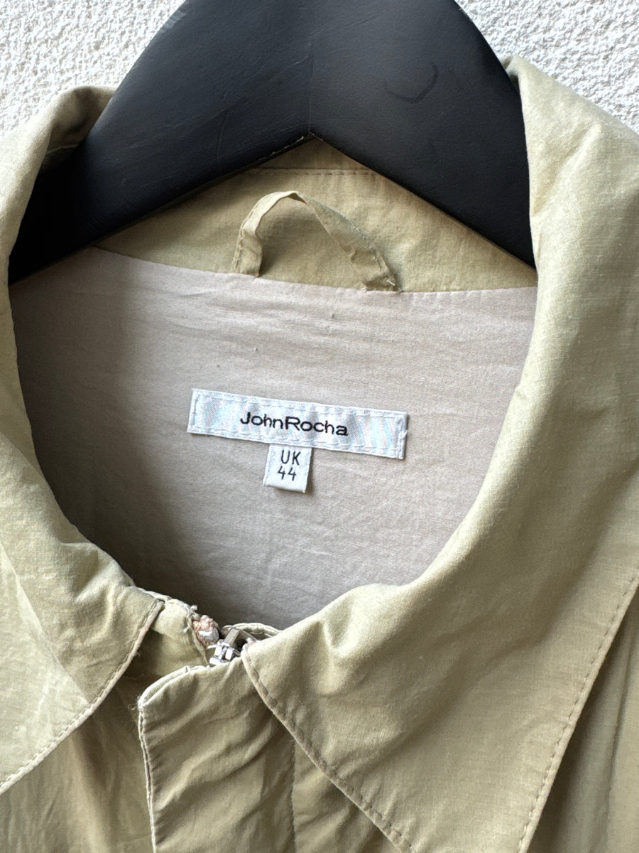 (XL) 1990s John Rocha Darted Lightweight Blouson