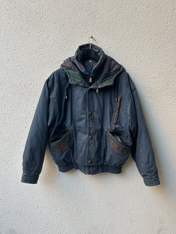 (L) 1980s Made In England Weathered Bomber