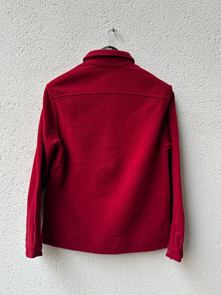 (S) 1990s John Rocha Fleece Zip Overshirt
