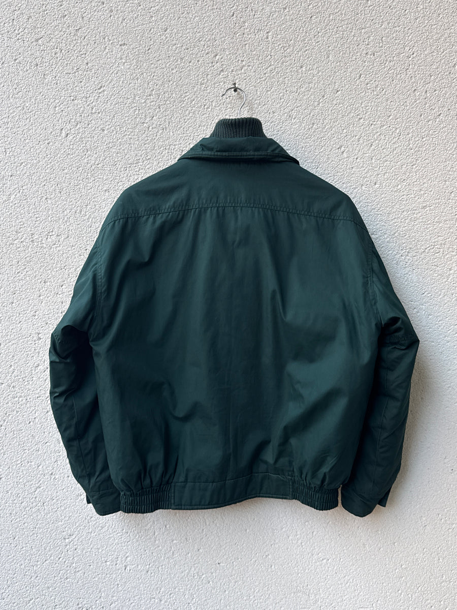 (XL) 1980s Canda Forest Green Blouson