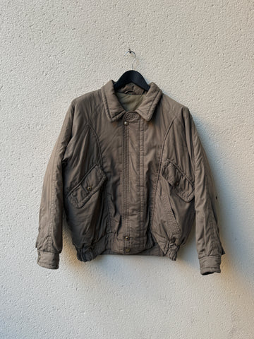(XL) 1980s Canda Padded Flight Blouson