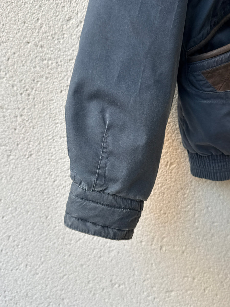 (L) 1980s Made In England Weathered Bomber