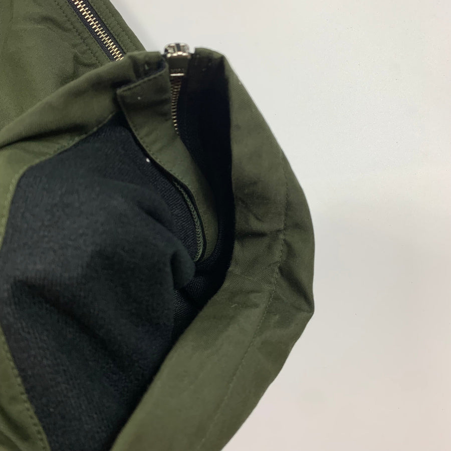 (34) Yoshiyuki Konishi 1990s Fleece Lined Side Zipper Cargo Trousers