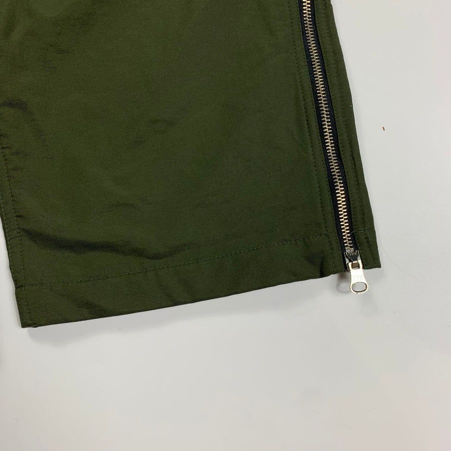 (34) Yoshiyuki Konishi 1990s Fleece Lined Side Zipper Cargo Trousers