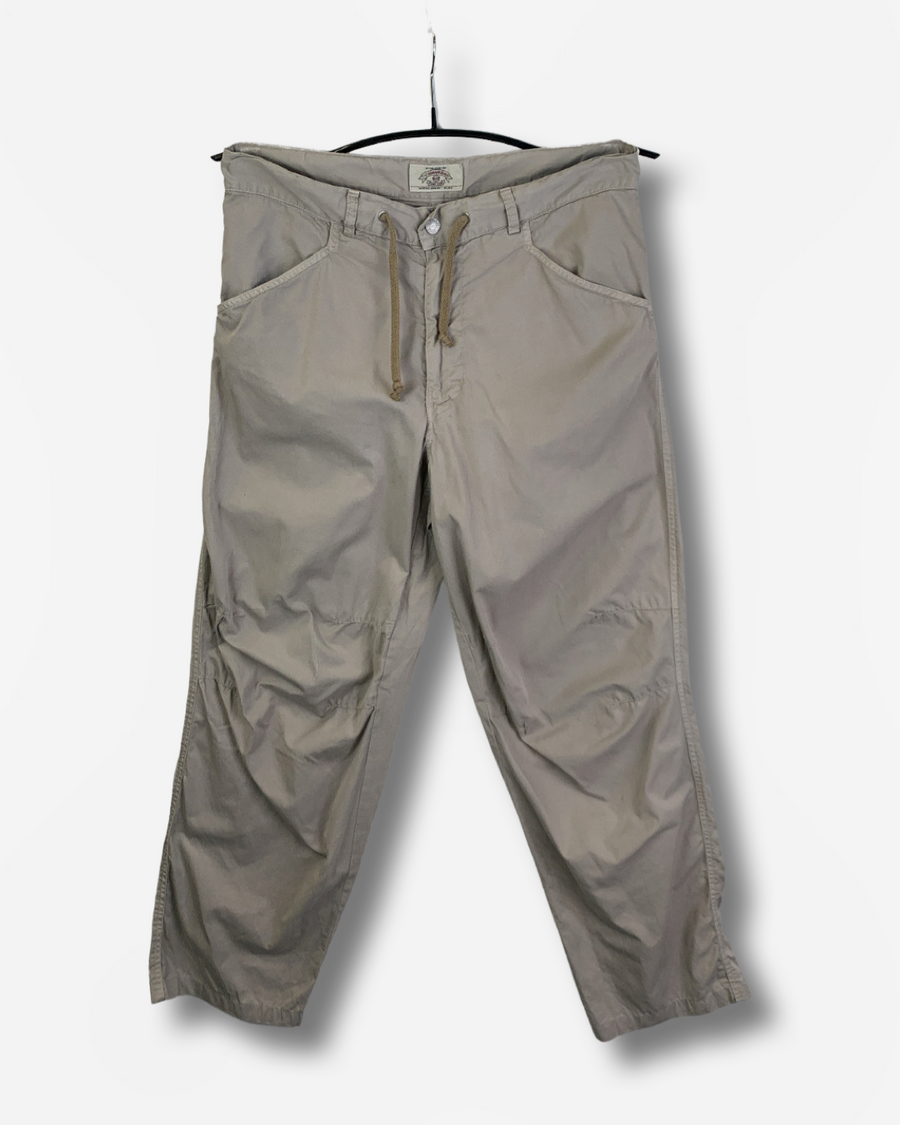 (32-34) Armani 1990s Darted Knee Parachute Trousers